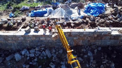 Büyük İskender'in aşamadığı surlar ayağa kaldırılıyor - ANTALYA