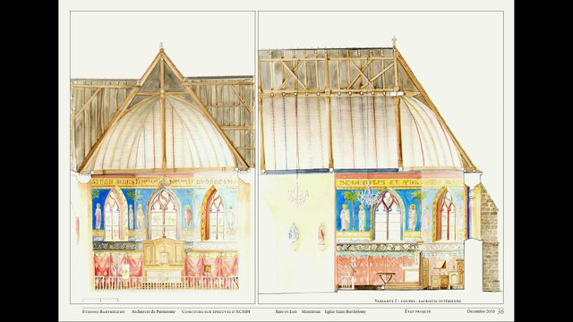 DEVENIR ARCHITECTE EN CHEF DES MONUMENTS HISTORIQUES AU 21E SIECLE - L'église Saint-Barthélemy à Montireau - La chapelle Saint-Alexis eu Puy-en-Velay