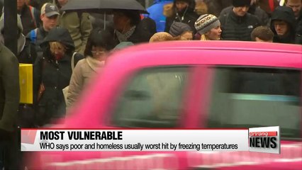 Deadly cold spell hits Europe, claims at least 55 lives