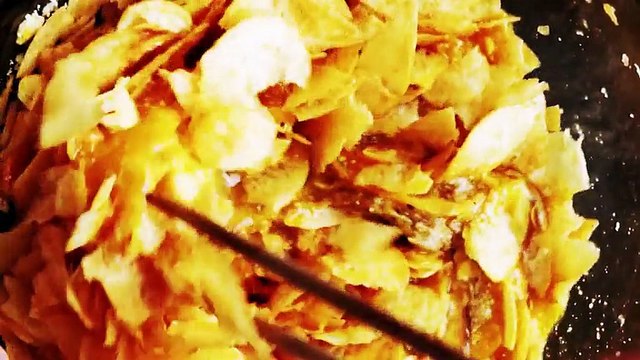 Potato Chip Spanish Omelette Recipe by Cooking Food