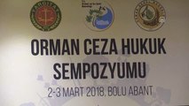 Orman Ceza Hukuku Sempozyumu - Yargıtay Başkanı Cirit