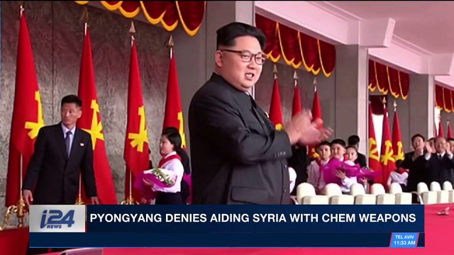 i24NEWS DESK | Pyongyang denies aiding Syria with chem weapons | Friday, March 2nd 2018