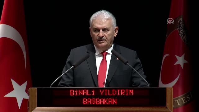 Başbakan Yıldırım Milli Savunma Üniversitesi Mezuniyet Töreni'ne Katıldı