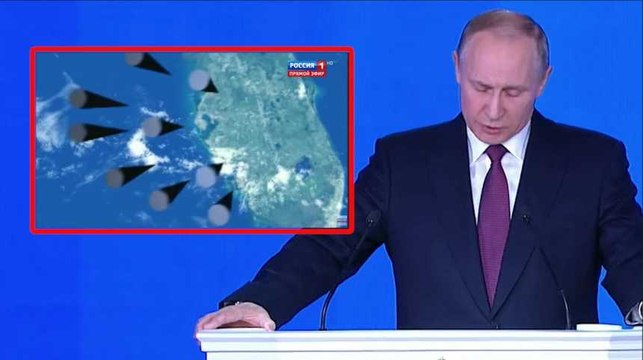 Poutine bombarde la Floride dans son discours au parlement