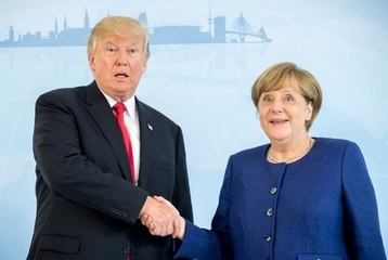 Merkel ve Trump Telefonda Putin'in Açıkladığı Nükleer Füze'leri Konuştu