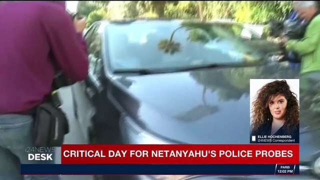 i24NEWS DESK | Benjamin Netanyahu being questioned under warning | Friday, March 2nd 2018
