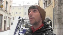 Annecy : la neige... il faut composer avec
