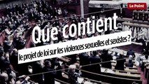 Que contient le projet de loi sur les violences sexuelles et sexistes ?