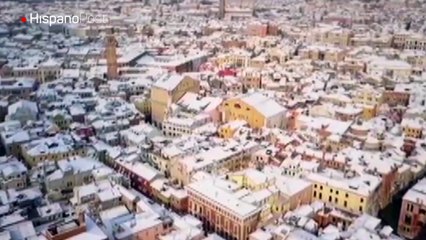 "El oso de Siberia" congela Europa y complica el tráfico aéreo y terretres