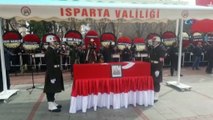 Jandarma Uzman Çavuş Burhan Açıkkol için memleketinde tören