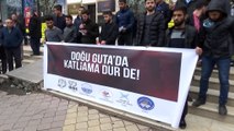 Sivil Toplum Kuruluşları  Doğu Guta için basın açıklaması yaptı