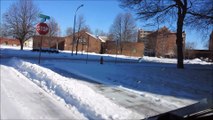 BUFFALO NEW YORK HOODS ON WINTER DAY