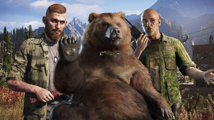 Gameplay de Far Cry 5... ¡Con el oso Cheeseburger!