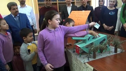 Öğrencilerden Mehmetçiğe destek kampanyası