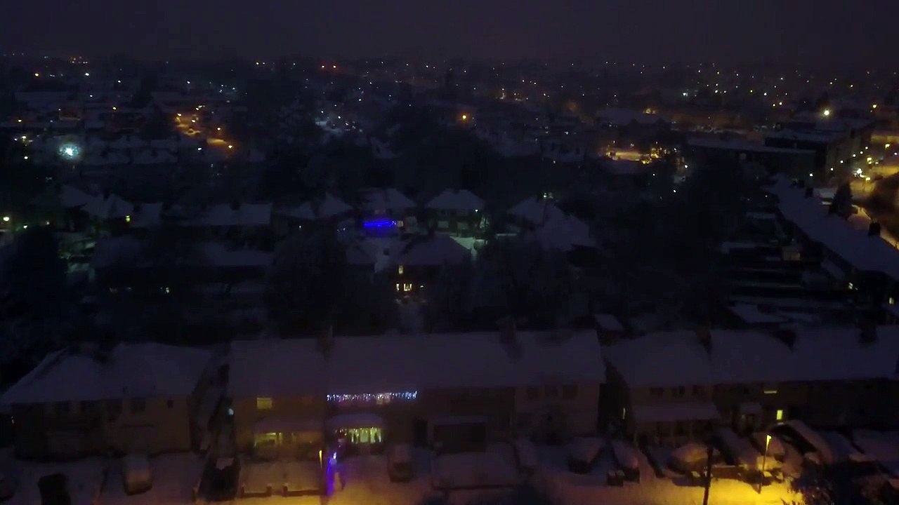 Glorious Birmingham In The Snow