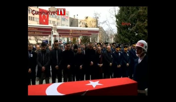 Jandarma Uzman Çavuş Recep Çetin'e veda