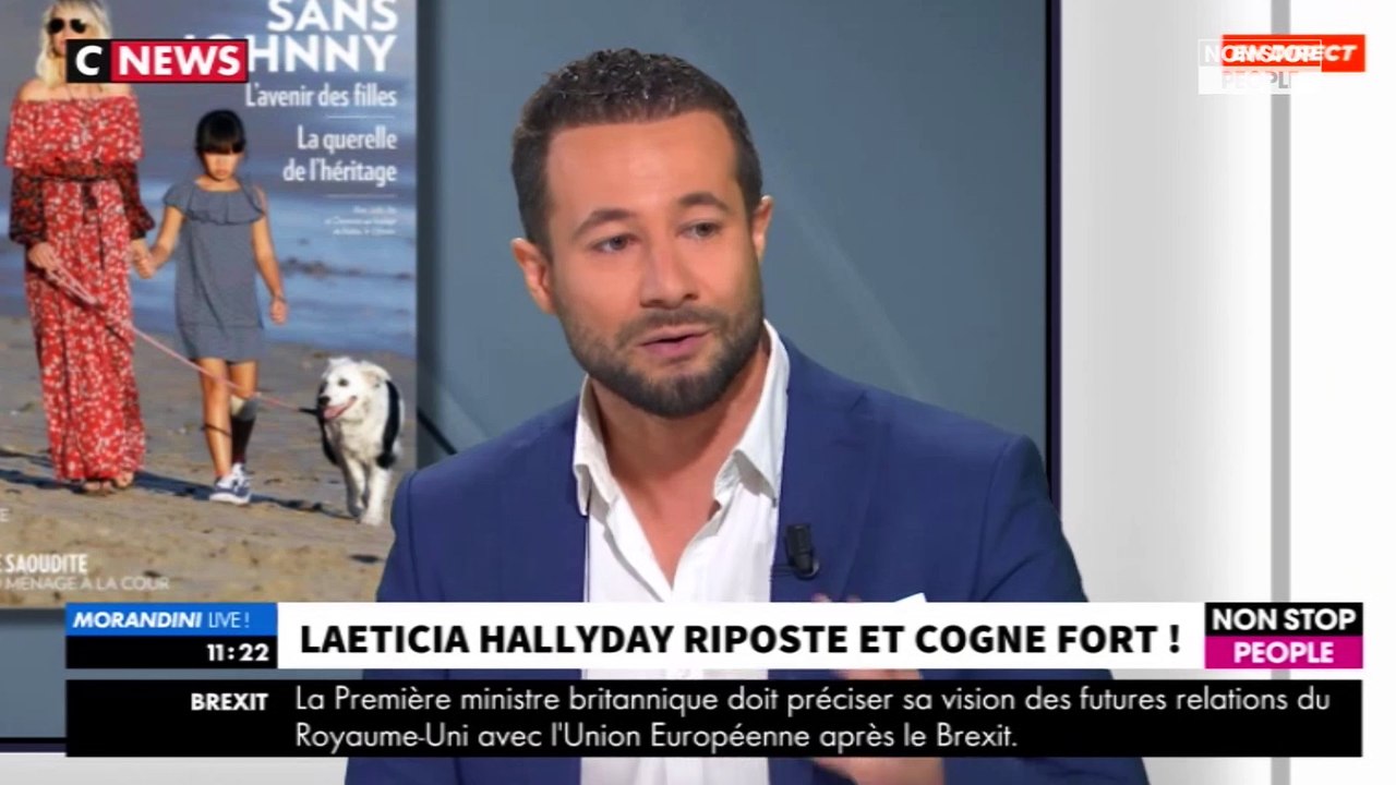 Morandini Live : La riposte de Laeticia Hallyday «pas un bon coup de communication » (vidéo)