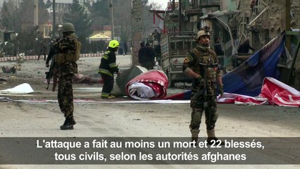 Kaboul: voiture-suicide contre un convoi des forces étrangères