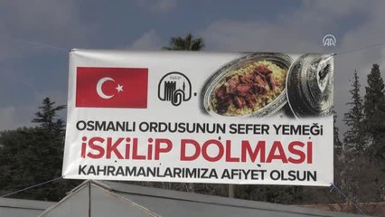 Mehmetçik'e 500 Yıllık Osmanlı Mutfağından Gelen Ordu Yemeği
