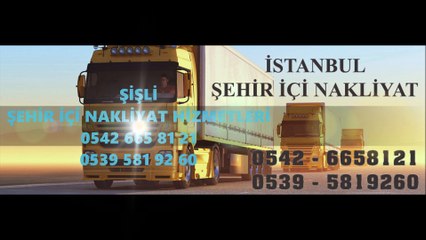ŞİŞLİ NAKLİYAT 0542 665 8121 ŞEHİR İÇİ NAKLİYE+FİRMASI+NAKLİYECİ+TAŞIMACILIK