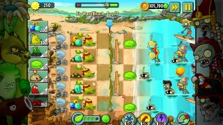 Plants vs. Zombies 2: Its About Time | Unlucky Day 13 - Big Wave Beach - 133 (iOS Walkthrough)