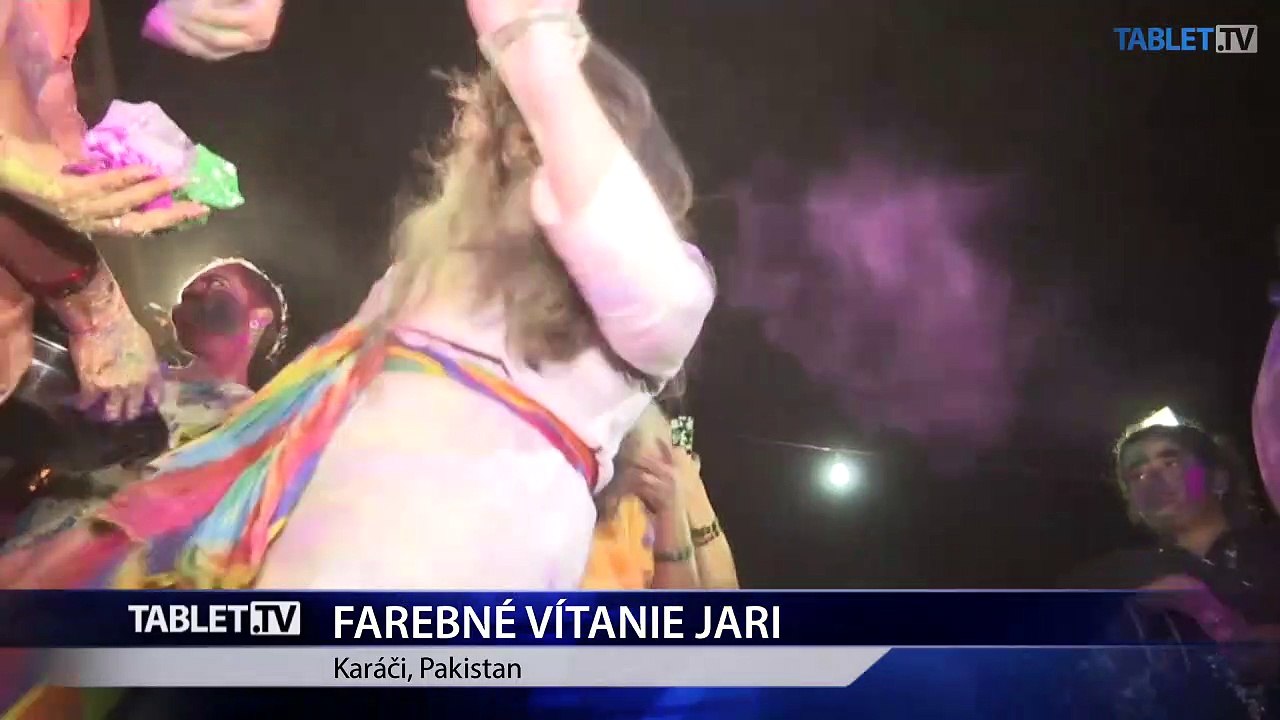 Vítanie jari farbami je pre hinduistov symbolom šťastia a radosti