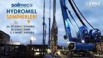 Soilmec Hydromill Seminerleri (İstanbul, İzmir, Ankara) 26 Şubat - 3 Mart 2018 / Erke Group
