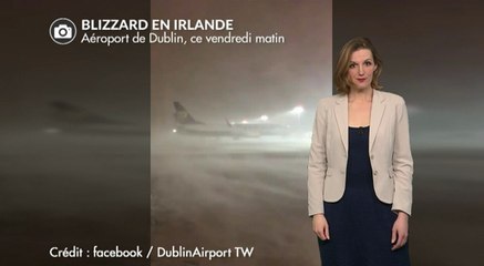 Irlande et Angleterre : le pire blizzard depuis 1982