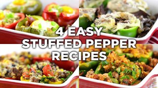 4 Easy Stuffed Peppers Recipe by Cooking Food
