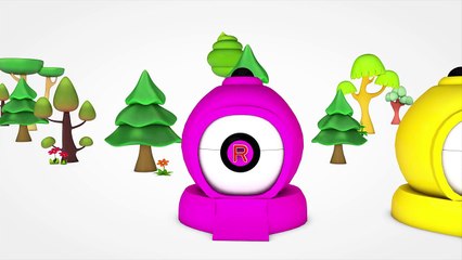 Learn Animals & Learn ABC Song Lion Cow W Color Cartoon Nursery Rhymes For Children