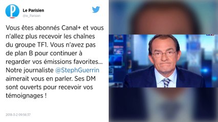 Canal + suspend la diffusion des chaînes de TF1, qui hurle au scandale.