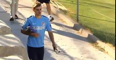 Así fue el primer entrenamiento de Griezmann en el Atleti