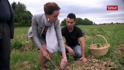 Manger c'est voter - Fabienne Keller dans une exploitation agricole du Bas-Rhin