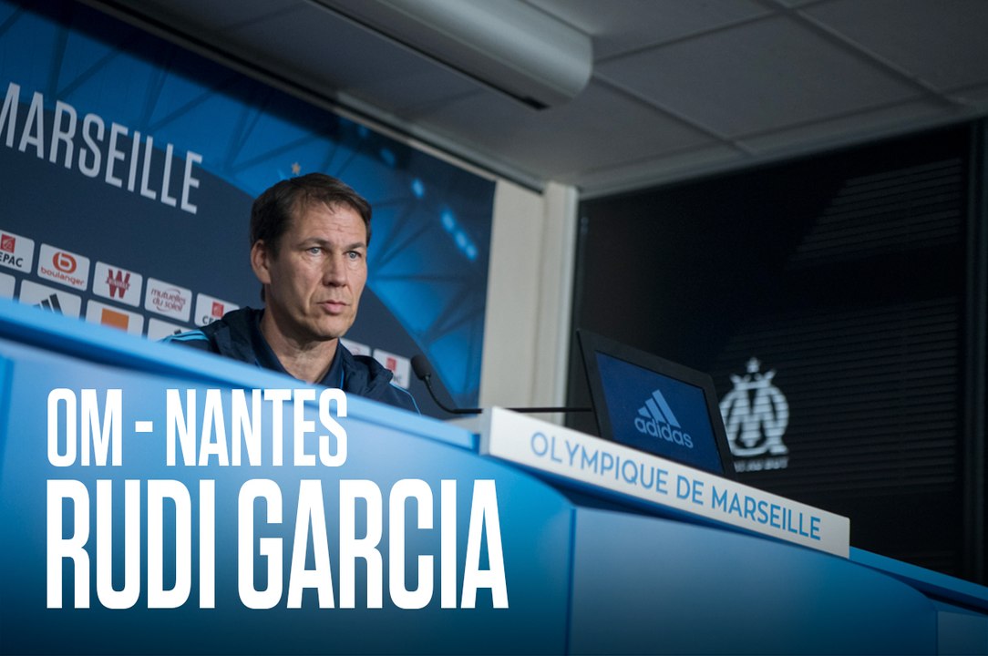 Replay | La conférence de presse de Rudi Garcia avant OM - Nantes