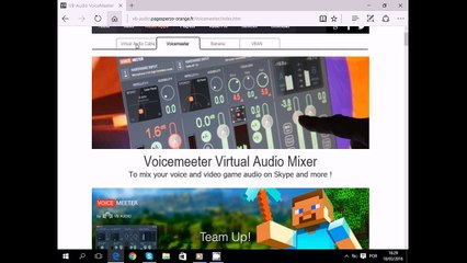 Voicemeeter e Windows Media Player com VB-Audio Cable