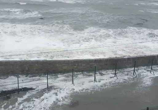 Tidal Surge Floods Parts of Dublin's Rail Network