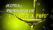 los Aceites Prensados ó Extraídos en Frío y Caliente