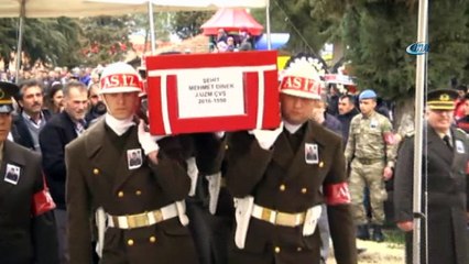 Denizli şehidini uğurladı