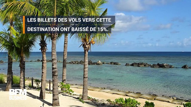 Les prix des vols vers ces destinations de vacances ont fondu