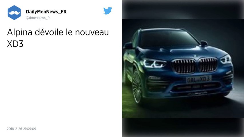 Alpina XD3 : 4 turbos pour le BMW X3.