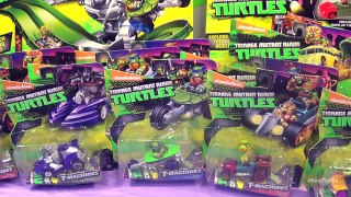 Teenage Mutant Ninja Turtles T-Machines Cars & Playsets TMNT Review! by Bins Toy Bin