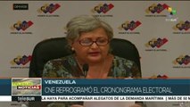 teleSUR Noticias: Reprograman elecciones presidenciales en Venezuela