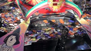 20,000 ticket JACKPOT from The Wizard of Oz - Coin Pusher