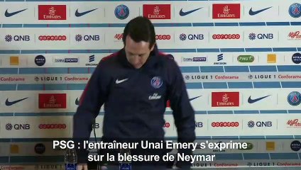 Football: Beaucoup d'infos, de "spéculations" sur Neymar (Emery)