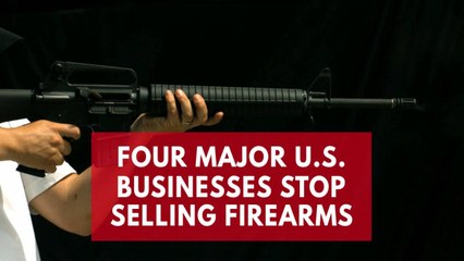 Companies that have stopped swelling guns or ammo to under 21s