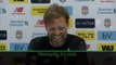 The cold dominates Klopp press conference