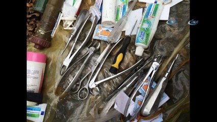 Tunceli'de çok sayıda mühimmat ve patlayıcı malzemesi ele geçirild
