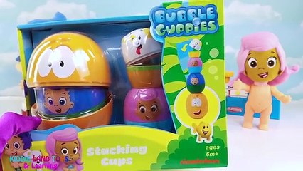 Learn Colors and Sizes with the Nickelodeon Bubble Guppies Stacking Cups and with Paw Patrol M&Ms