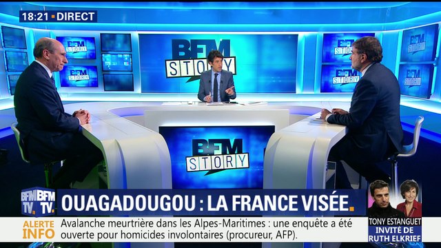 Deux attaques à Ouagadougou: l'ambassade de France visée