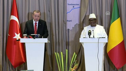 Cumhurbaşkanı Erdoğan'dan Mali'ye 'FETÖ' uyarısı - BAMAKO
